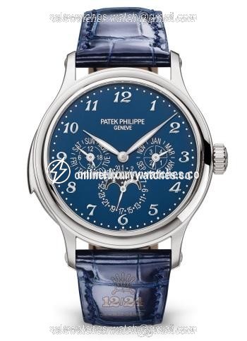 Patek Philippe Grand Complications Watch 5374G-001 42 mm White gold Case Dark blue Dial