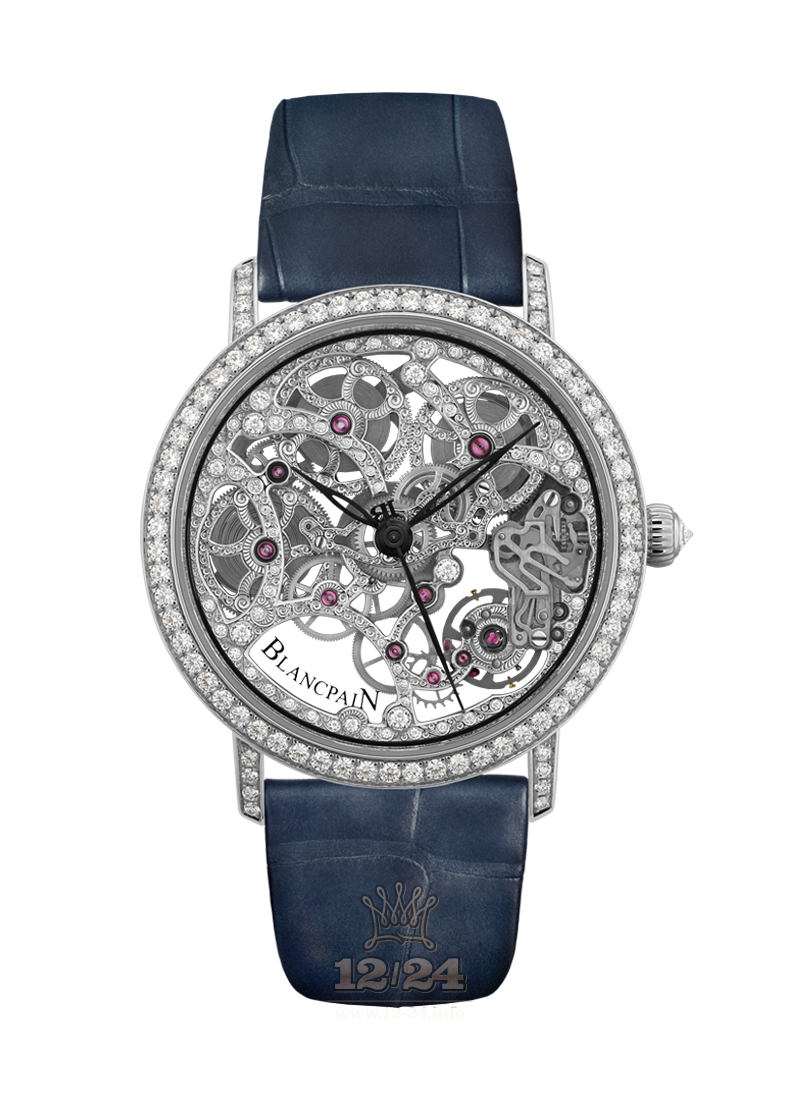 Blancpain Villeret Watch 6633-1900-55B 38 mm White gold Case