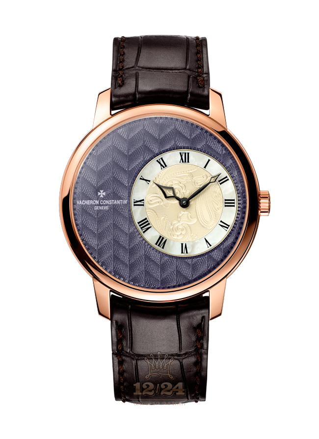 Vacheron Constantin Metiers d Art Watch 1400U/000R-B159 39 mm Pink gold Case Purple Dial