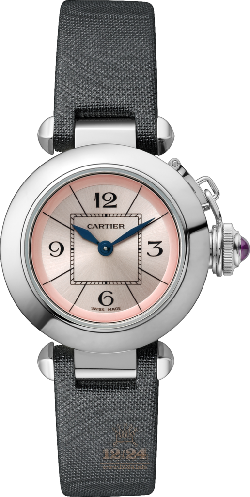 Cartier Pasha de Cartier Watch W3140026 27 mm Stainless steel Case Pink Dial