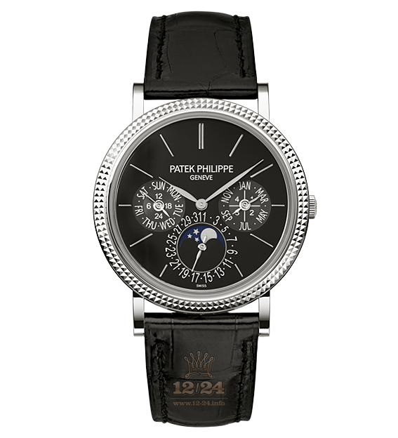 Patek Philippe Grand Complications Watch 5139G-010 38 mm White gold Case Black Dial