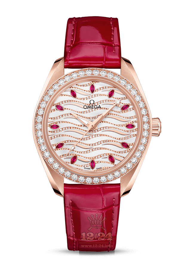 Omega Aqua Terra 150 M Watch 220.58.34.20.99.004 34 mm Pink gold Case