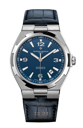 Vacheron Constantin Overseas Watch 47040/000A-9008 42 mm Stainless steel Case Dark blue Dial