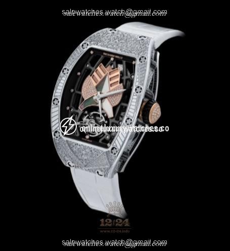 Richard Mille Women's Collection Watch RM 71-01 52 mm White gold Case