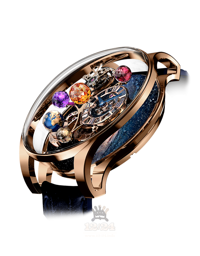 Jacob & Co Grand Complication Masterpieces Watch AS300.40.AS.AN.A 45 mm Pink gold Sapphire Case