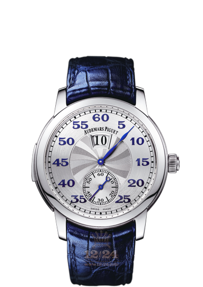 Audemars Piguet Jules Audemars Watch 26151PT.OO.D028CR.02 43 mm Platinum Case Silver Dial