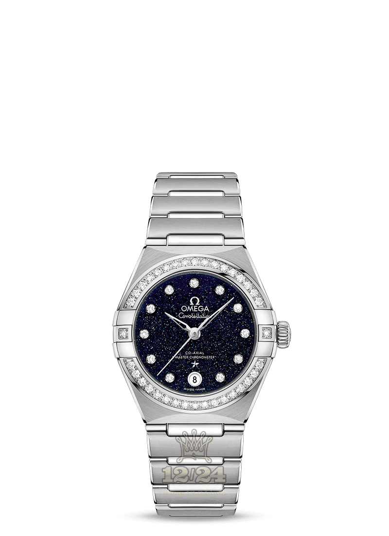Omega Constellation Watch 131.15.29.20.53.001 29 mm Stainless steel Case Dark blue Dial