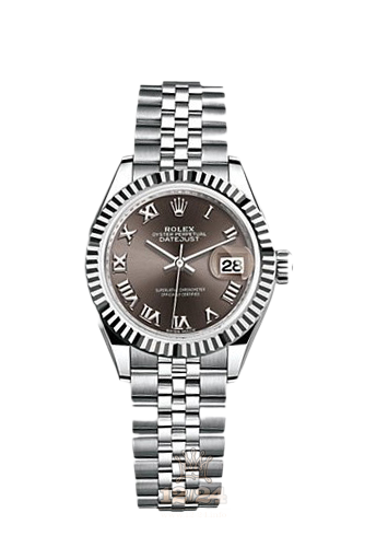Rolex Datejust Watch 279174-0013 28 mm Steel / White gold Case Gray Dial