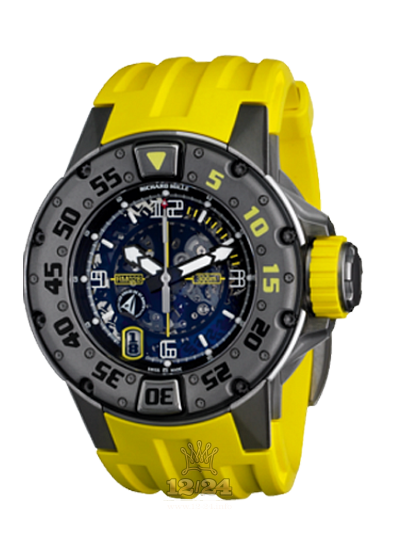 Richard Mille Men's Collection Watch RM 028 Divers 47 mm Titanium Case