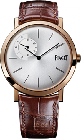 Piaget Altiplano Watch G0A34113 40 mm Pink gold Case Silver Dial