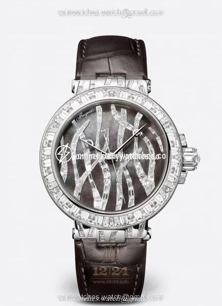 Breguet Marine Watch 9509BB/TD/984/DD0D 36 mm White gold Case Brown (chocolate) Dial