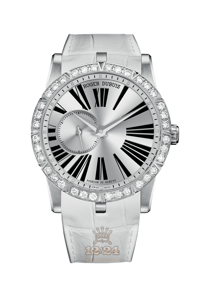 Roger Dubuis Excalibur Watch RDDBEX0462 42 mm White gold Case Silver Dial