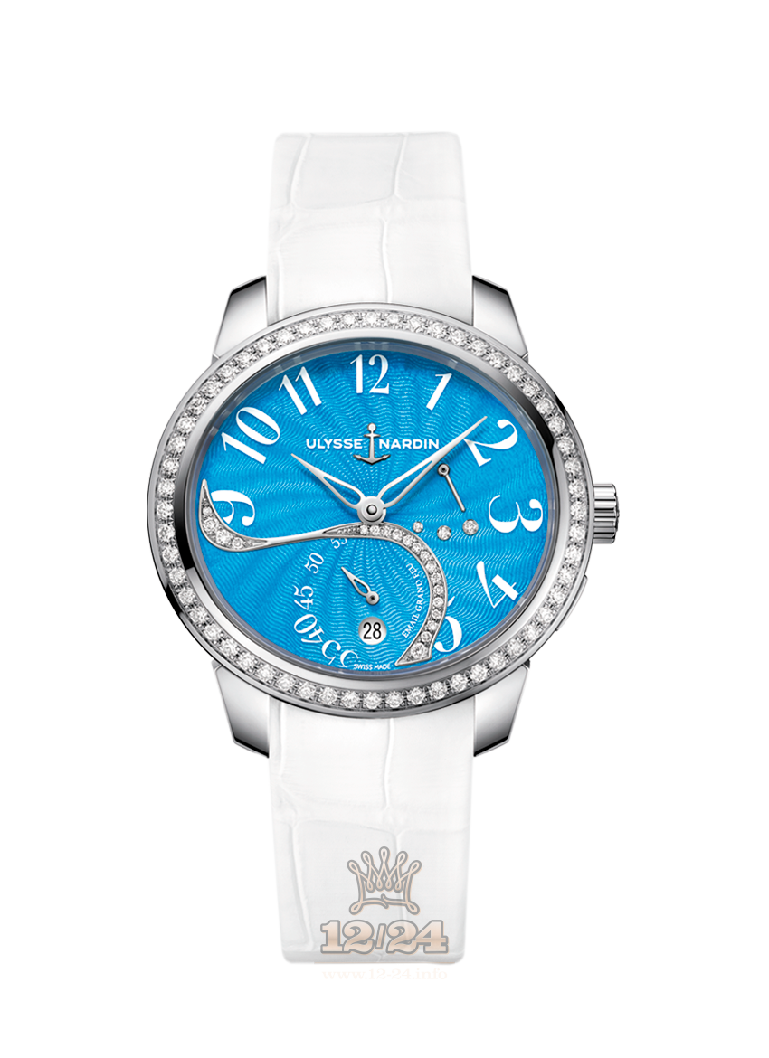 Ulysse Nardin Jade Watch 3103-125B/E3 39 mm Stainless steel Case Blue Dark blue Dial