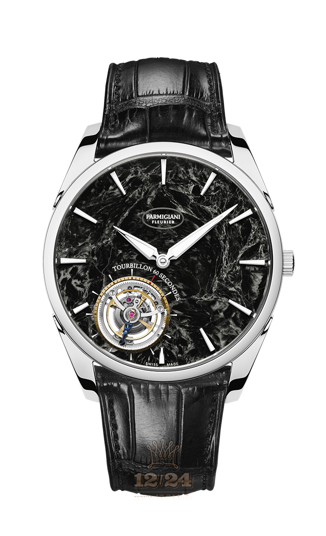 Parmigiani Fleurier Tonda Watch PFH279-1201400-HA1441 40 mm White gold Case Black Dial