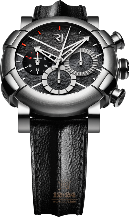 Romain Jerome Collaborations Watch RJ.M.CH.DE.001.02 46 mm Stainless steel Case Black Gray Dial