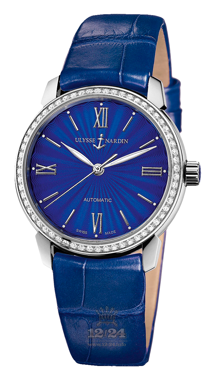 Ulysse Nardin Classic Watch 8103-116B-2/E3 31 mm Stainless steel Case Blue Dial