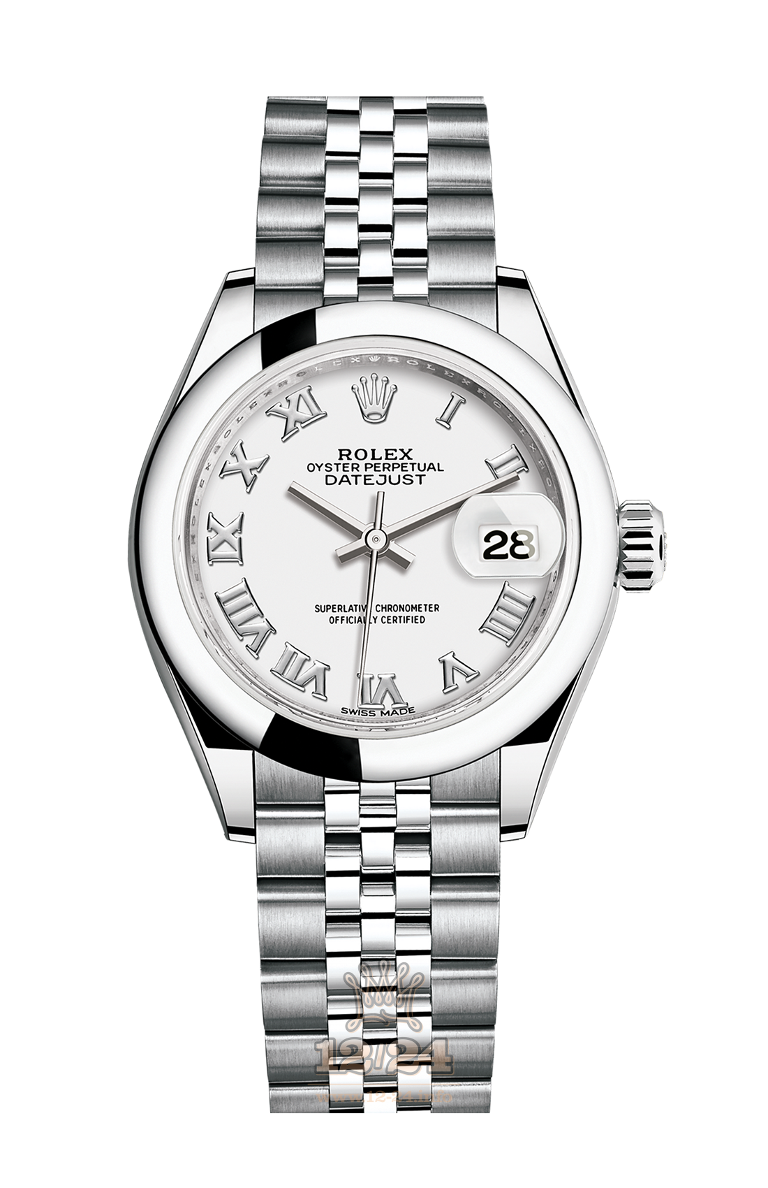 Rolex Datejust Watch 279160-0015 28 mm Stainless steel Case White Dial