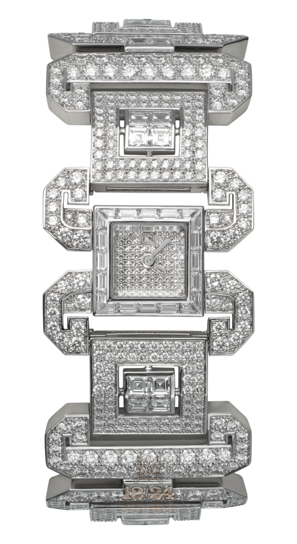 Cartier Creative jewelry watches Watch HPI00675 White gold Case Silver Dial