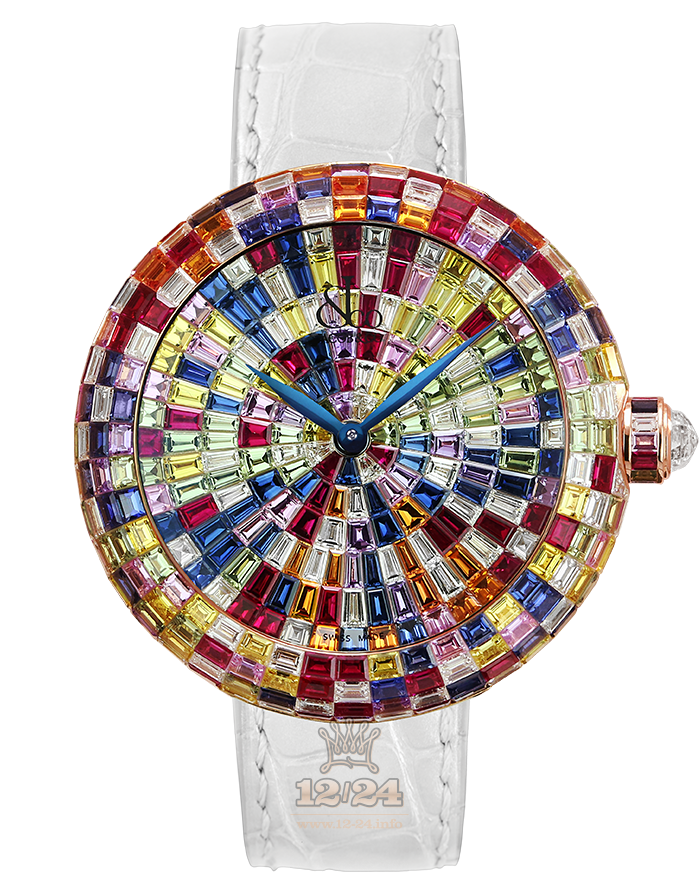 Jacob & Co High Jewelry Masterpieces Watch BQ532.40.HX.HX.A 44 mm Pink gold Case