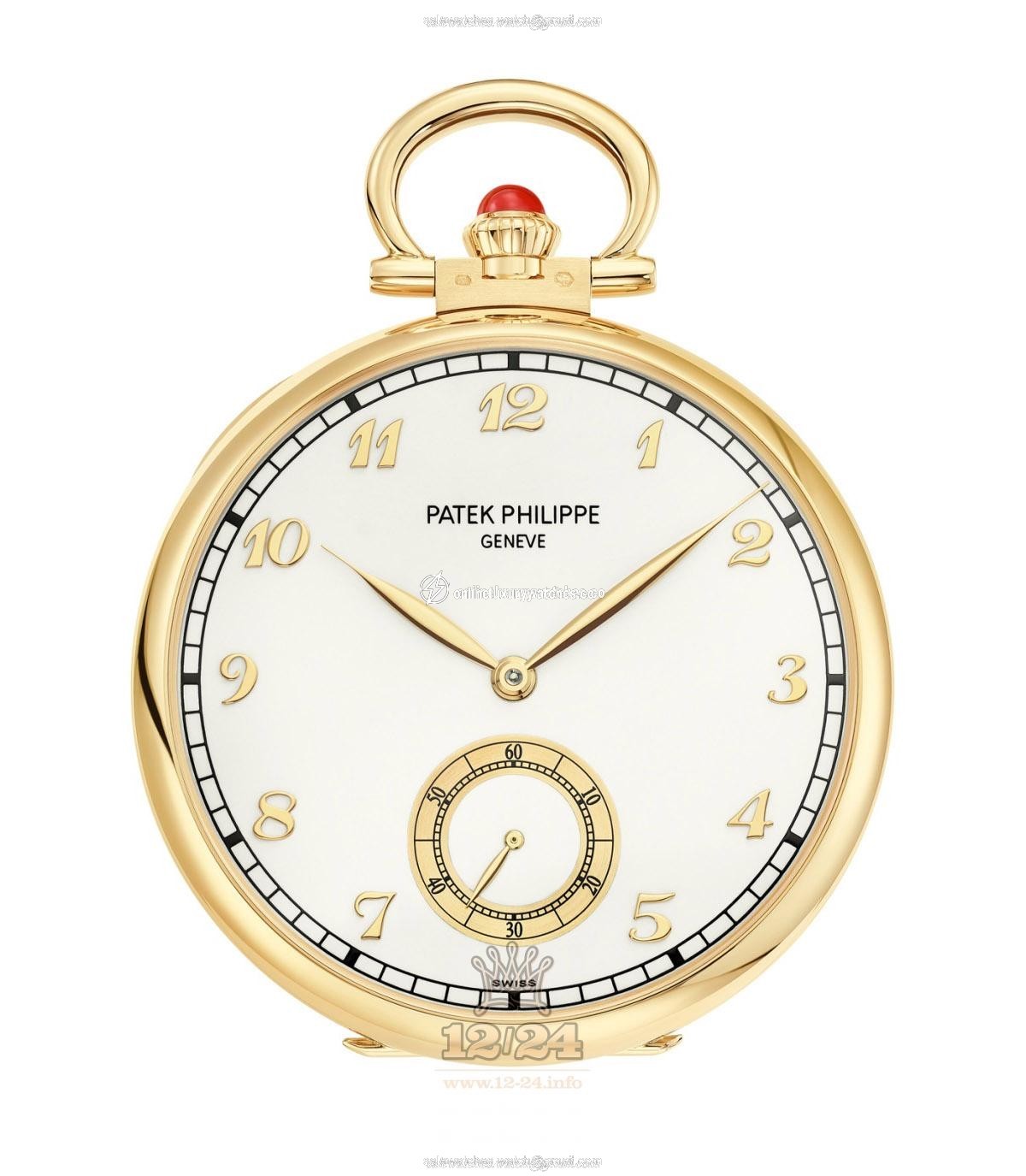 Patek Philippe Rare Handcrafts Watch 992/128J-001 Yellow gold Case White Dial