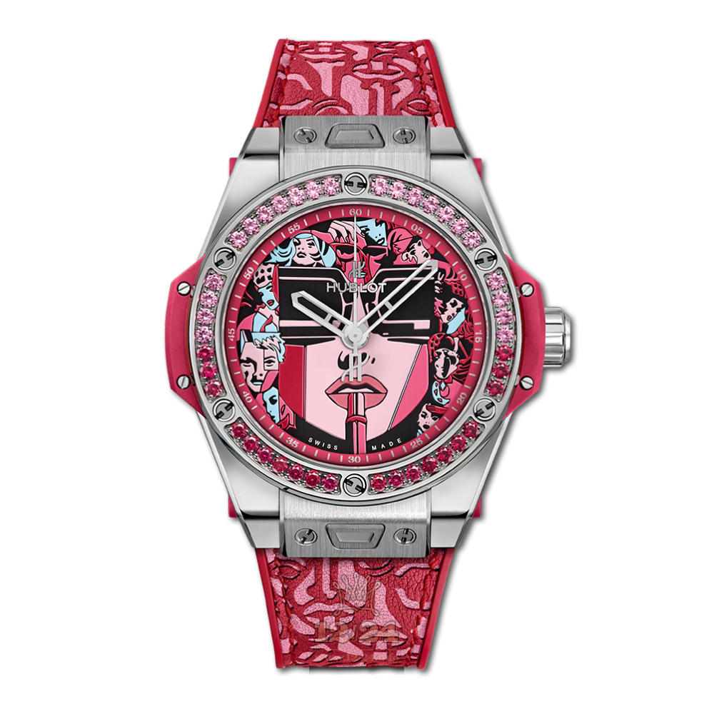 Hublot Big Bang Watch 465.SX.1130.VR.1213.LIP19 39 mm Stainless steel Case Painted Dial