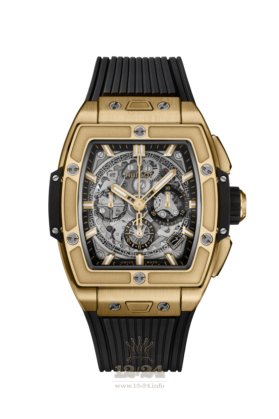 Hublot Big Bang Watch 642.VX.0130.RX 42 mm Yellow gold Case Gray Dial