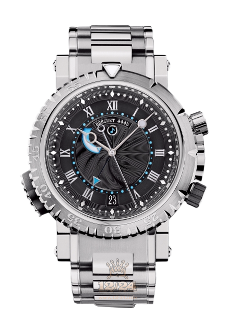 Breguet Marine Watch 5847BB/92/bz0 45 mm White gold Case Black Dial
