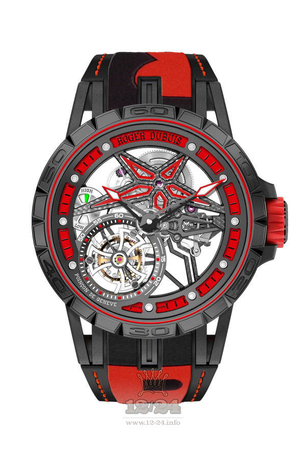 Roger Dubuis Excalibur Watch RDDBEX0644 45 mm Titanium Case