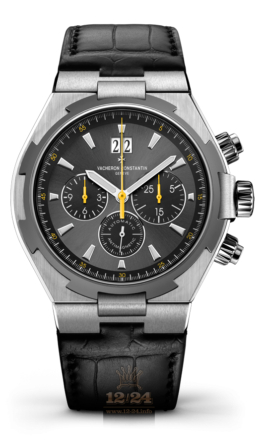 Vacheron Constantin Overseas Watch 49150/000W-9015 42 mm Stainless steel Case Gray Dial