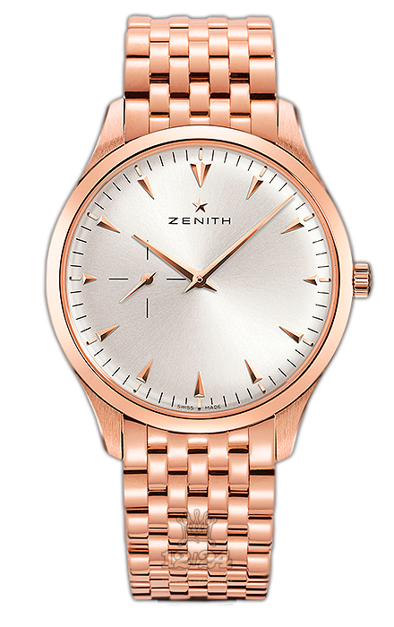 Zenith Elite Watch 18.2010.681/01.M2010 40 mm Pink gold Case Silver Dial