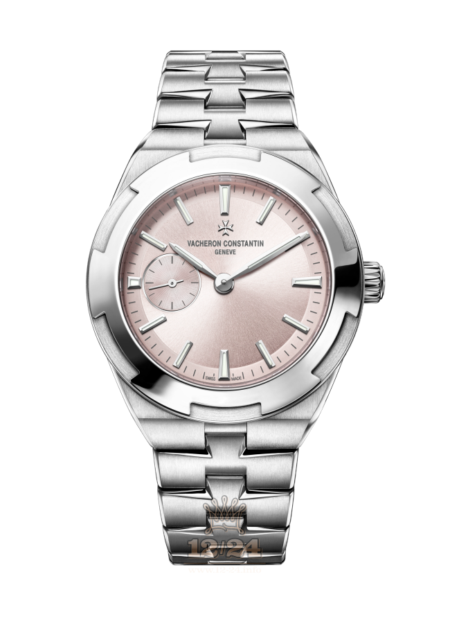 Vacheron Constantin Overseas Watch 2300V/100A-B078 37 mm Stainless steel Case Pink Dial