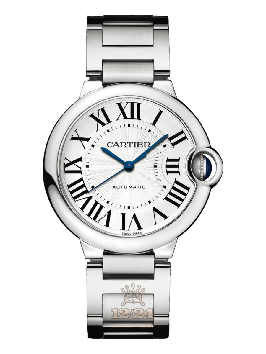 Cartier Ballon Bleu de Cartier Watch W6920046 37 mm Stainless steel Case Silver Dial