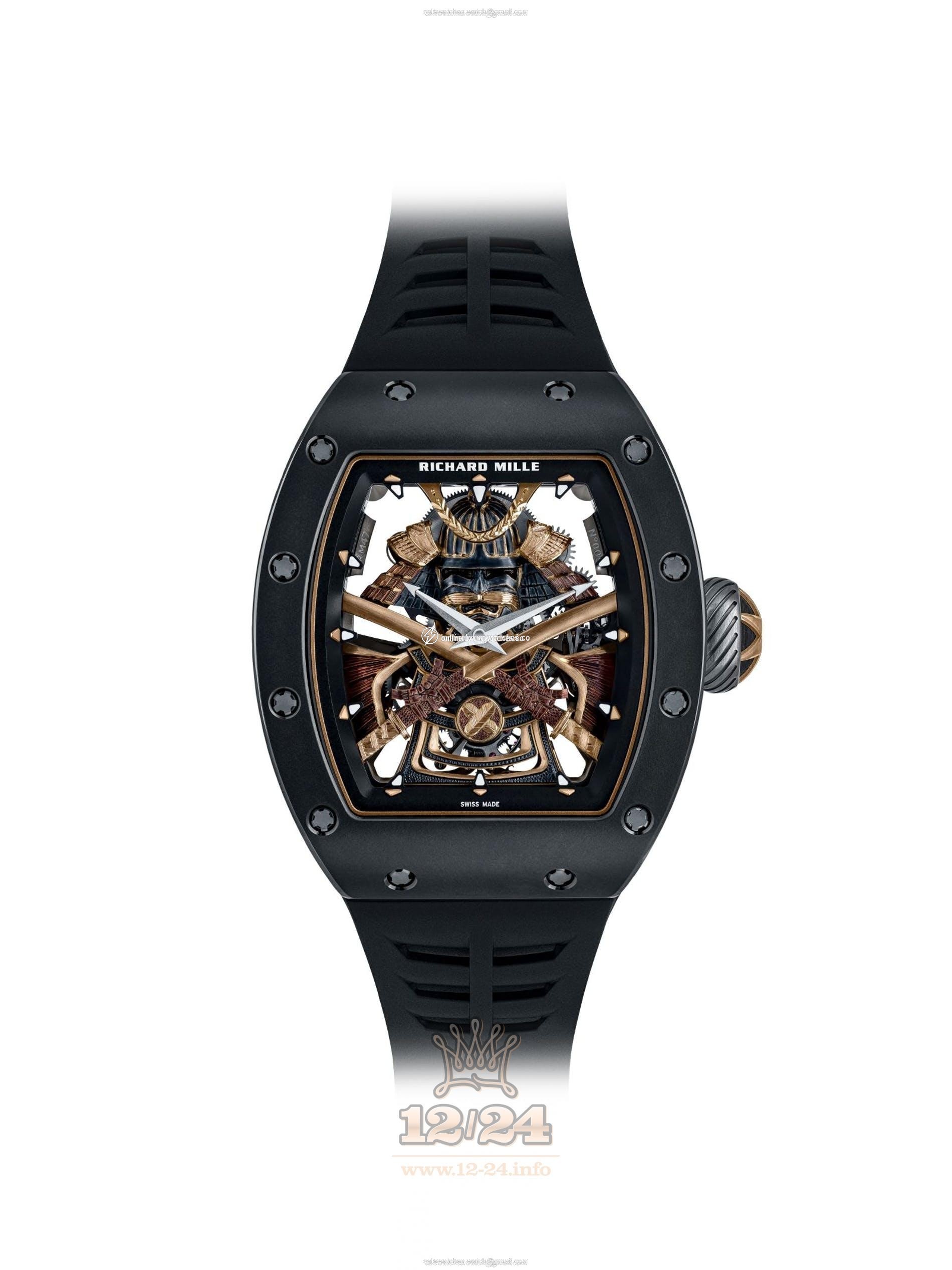 Richard Mille Men's Collection Watch RM 47 Ceramics Case