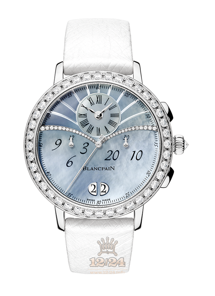 Blancpain Women Watch 3626-1954L-58B 39 mm White gold Case
