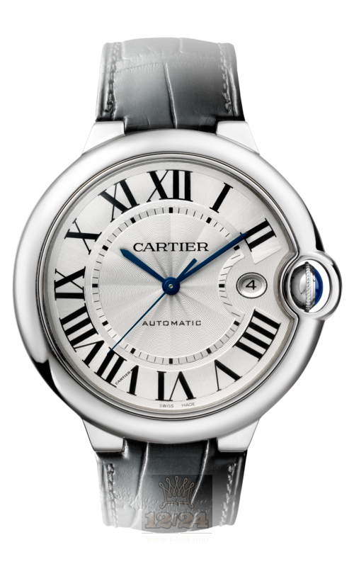 Cartier Ballon Bleu de Cartier Watch W69016Z4 42 mm Stainless steel Case Silver Dial