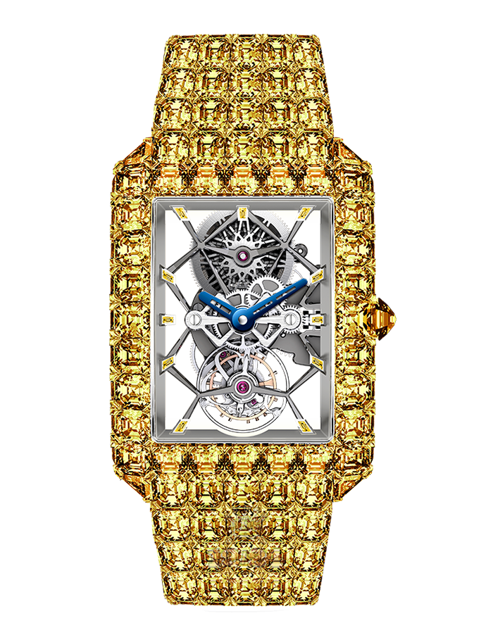 Jacob & Co High Jewelry Masterpieces Watch ML510.50.YD.AA.A40BA 46 mm White gold Case