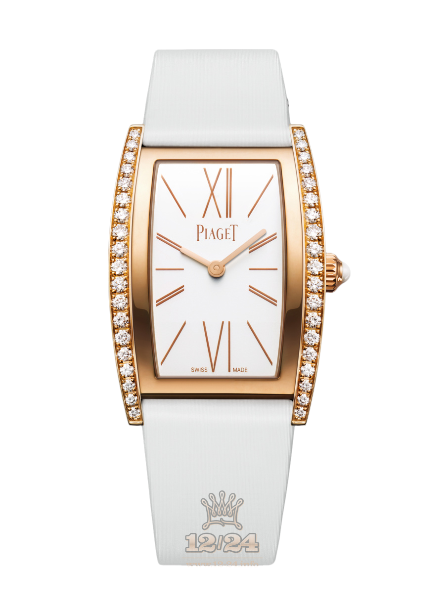 Piaget Limelight Watch G0A39188 27 mm Pink gold Case Silver Dial