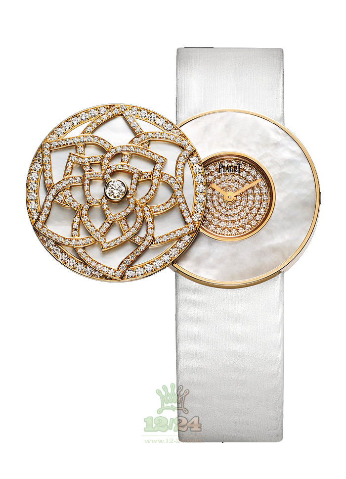 Piaget Limelight Watch G0A37170 39 mm Pink gold Case Golden Dial