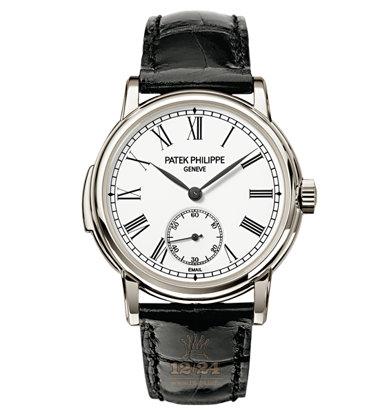 Patek Philippe Grand Complications Watch 5078P-001 38 mm Platinum Case White Dial