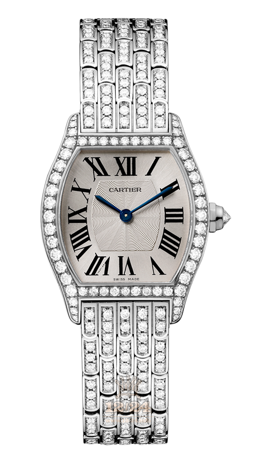 Cartier Tortue Watch HPI00778 30 mm White gold Case Silver Dial