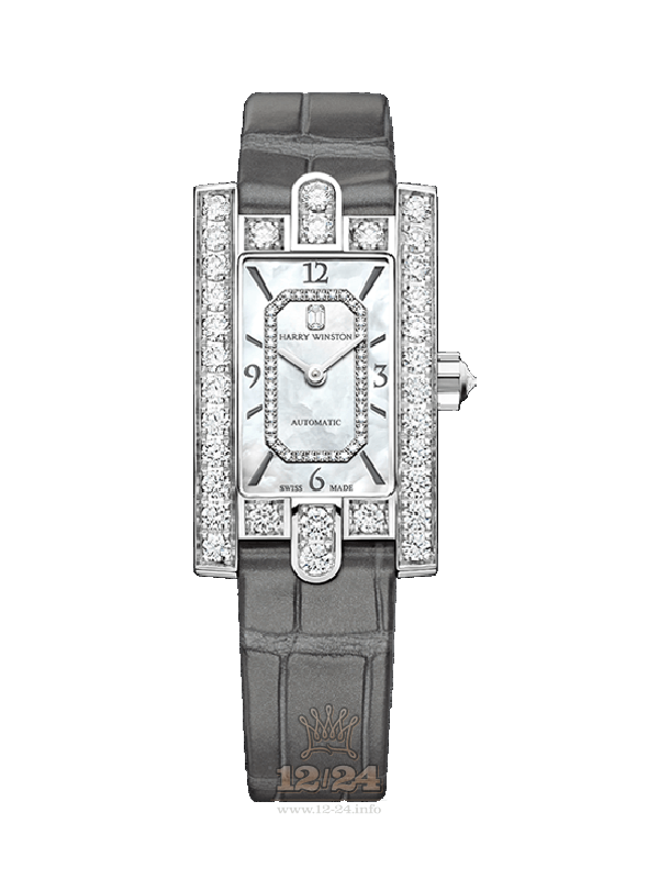 Harry Winston The Avenue Collection Watch AVEAHM21WW001 21 mm White gold Case White Dial