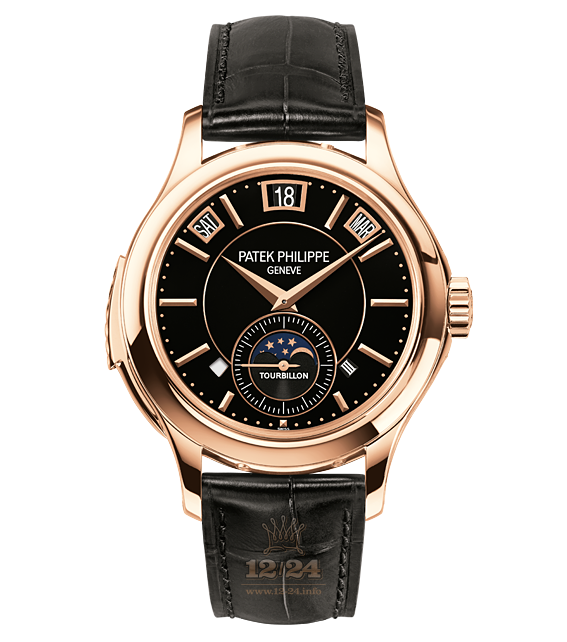 Patek Philippe Grand Complications Watch 5207R-001 41 mm Pink gold Case Black Dial
