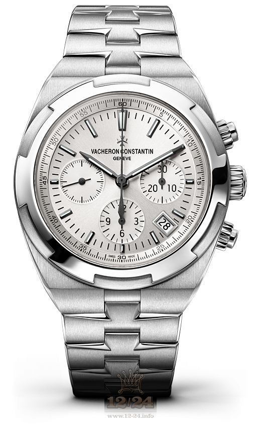 Vacheron Constantin Overseas Watch 5500V/110A-B075 42 mm Stainless steel Case White Silver Dial
