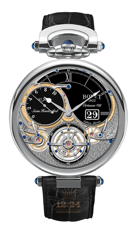 Bovet Fleurier Grandes Complications Watch T10GD002 44 mm White gold Case Black Dial