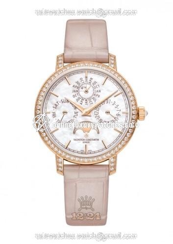 Vacheron Constantin Traditionnelle Watch 4305T/000R-B947 36 mm Pink gold Case White Dial