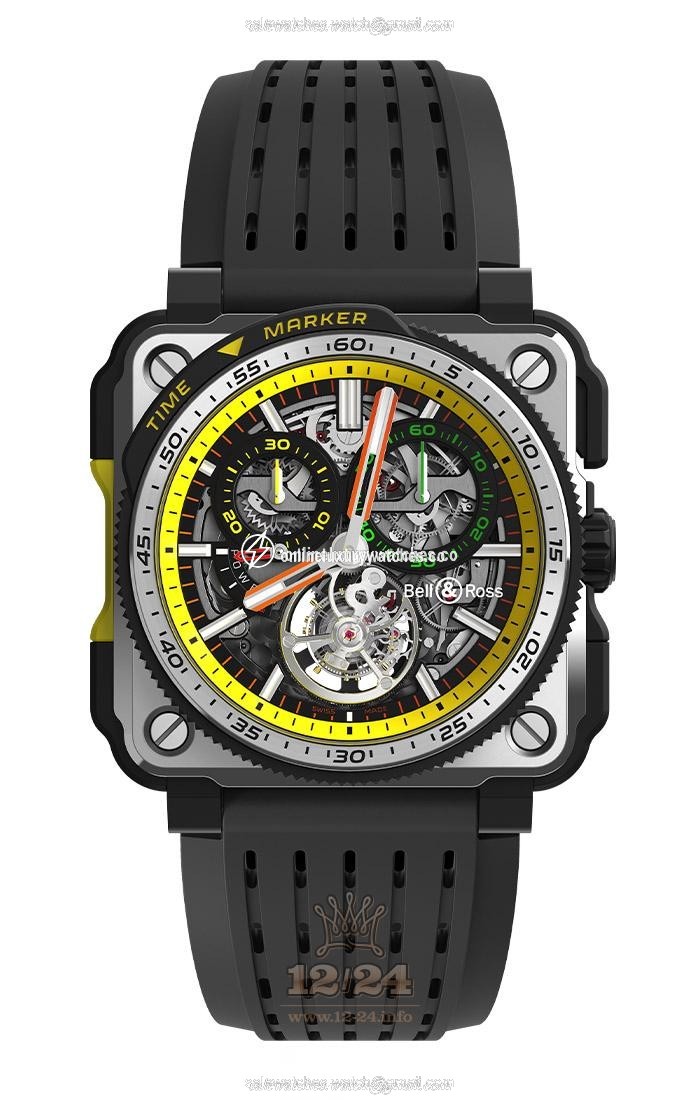 Bell & Ross Experimental Watch BRX1-CHTB-RS19/SRB Titanium Ceramics Case Gray Dial