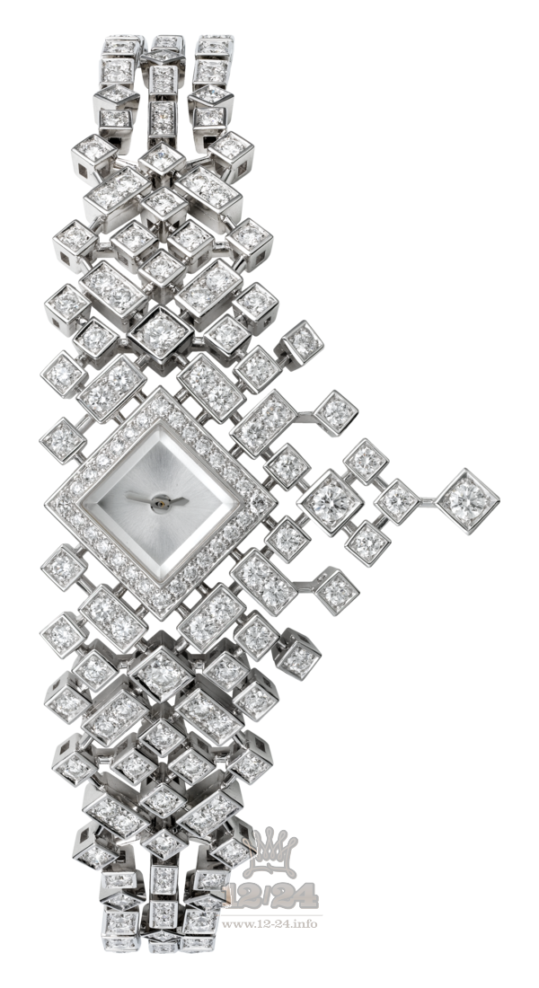 Cartier Creative jewelry watches Watch HPI00533 White gold Case Silver Dial