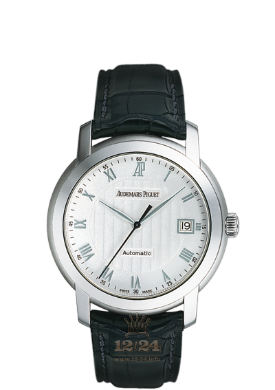 Audemars Piguet Jules Audemars Watch 15120BC.OO.A002CR.01 39 mm White gold Case Silver Dial