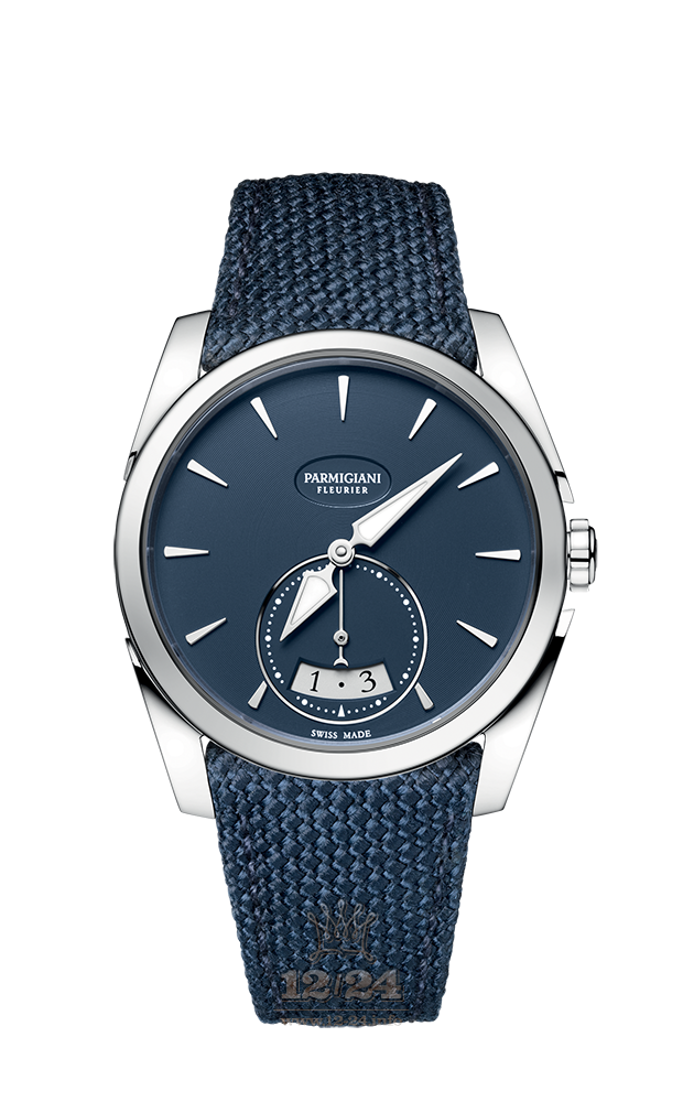 Parmigiani Fleurier Tonda Watch PFC273-0000600-X02521 33 mm Stainless steel Case Dark blue Dial