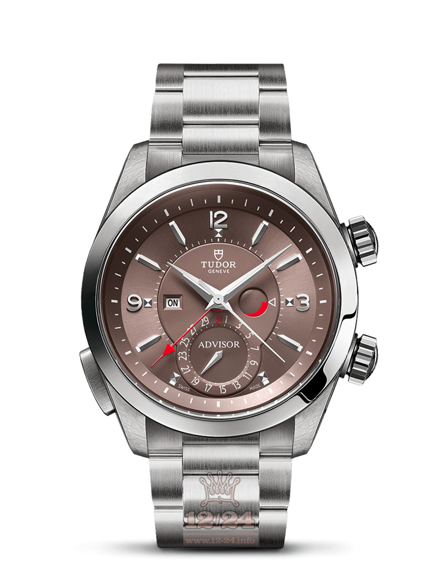 Tudor Advisor Watch M79620TC-0005 42 mm Stainless steel Titanium Case